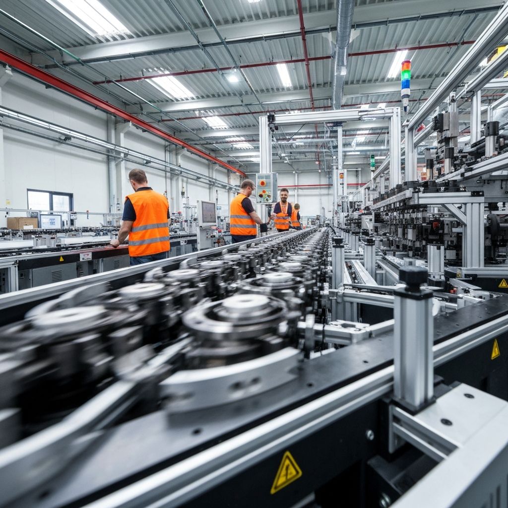 Zautomatyzowana linia produkcyjna